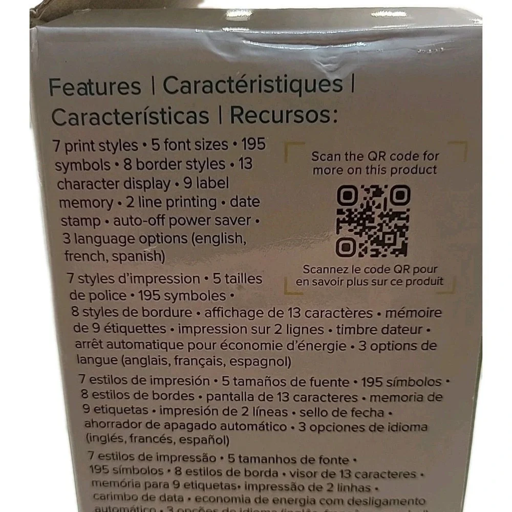 Dymo LetraTag 100H+ Label Maker 2174562 Handheld‎ Labeling Device